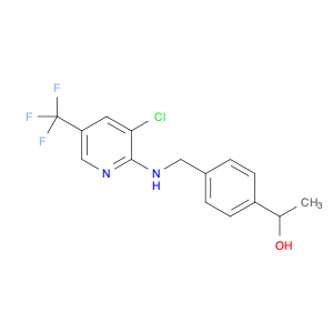 1424559-84-1 Benzenemethanol, 4-​[[[3-​chloro-​5-​(trifluoromethyl)​-​2-​pyridinyl]​amino]​methyl]​-​α-​methyl-