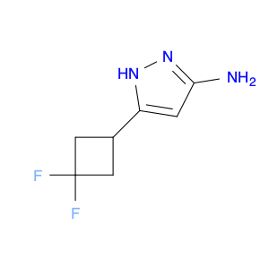 1425931-95-8 5-(3,3-Difluorocyclobutyl)-1H-pyrazol-3-amine