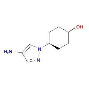 1426921-58-5 trans-4-(4-amino-1H-pyrazol-1-yl)cyclohexan-1-ol