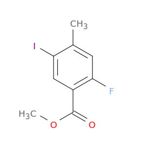 1427195-21-8 2-Fluoro-5-iodo-4-methyl-benzoic acid methyl ester