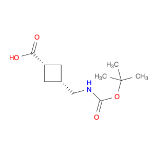 1427319-48-9 cyclobutanecarboxylicacid,3-[[[(1,1-dimethylethoxy)carbonyl]amino]methyl]-,cis-