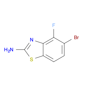 1427383-09-2 5-Bromo-4-fluorobenzo[d]thiazol-2-amine