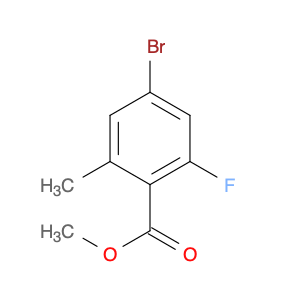 1427409-40-2 Methyl 4-bromo-2-fluoro-6-methylbenzoate