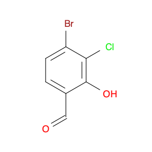 1427438-98-9 4-Bromo-3-chloro-2-hydroxybenzaldehyde