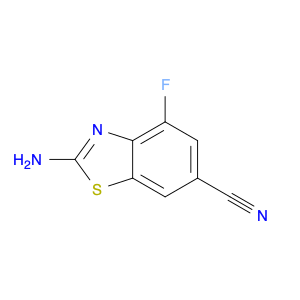 1427448-37-0 2-Amino-4-fluoro-1,3-benzothiazole-6-carbonitrile