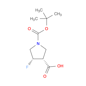 1427501-91-4 CIS-1-(TERT-BUTOXYCARBONYL)-4-FLUOROPYRROLIDINE-3-CARBOXYLIC ACID