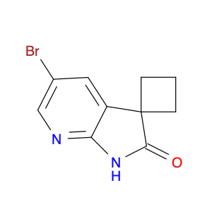 1428799-32-9 5'-Bromospiro[cyclobutane-1,3'-pyrrolo[2,3-b]pyridin]-2'(1'H)-one