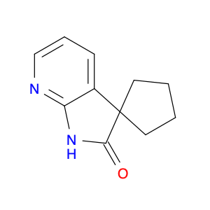 1428799-33-0 1',2'-dihydrospiro[cyclopentane-1,3'-pyrrolo[2,3-b]pyridin]-2'-one