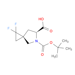 (3R,6S)-5-[(tert-butoxy)carbonyl]-1,1-difluoro-5-azaspiro[2.4]heptane-6-carboxylic acid