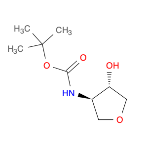 1430230-65-1 trans-tert-butyl 4-hydroxytetrahydrofuran-3-ylcarbaMate