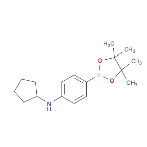 1430474-31-9 N-cyclopentyl-4-(tetramethyl-1,3,2-dioxaborolan-2-yl)aniline