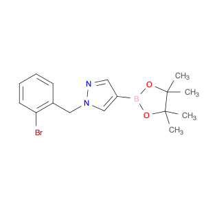 1430751-10-2 1-(2-bromobenzyl)-4-(4,4,5,5-tetramethyl-1,3,2-dioxaborolan-2-yl)-1H-pyrazole