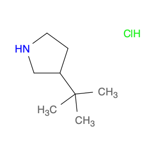 1431774-20-7 3-tert-butylpyrrolidine hydrochloride