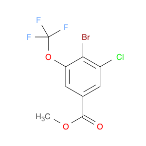 1433280-61-5 methyl 4-bromo-3-chloro-5-(trifluoromethoxy)benzoate