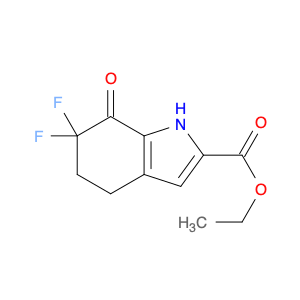 1433990-09-0 Ethyl 6,6-difluoro-7-oxo-4,5,6,7-tetrahydro-1h-indole-2-carboxylate