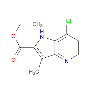 1434141-73-7 Ethyl 7-chloro-3-methyl-1H-pyrrolo[3,2-b]pyridine-2-carboxylate