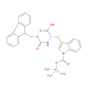 143824-78-6 L-Tryptophan, 1-[(1,1-dimethylethoxy)carbonyl]-N-[(9H-fluoren-9-ylmethoxy)carbonyl]-