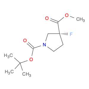 1438852-70-0 Methyl (R)-1-Boc-3-fluoropyrrolidine-3-carboxylate