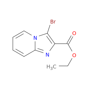 143982-54-1 Ethyl 3-bromoimidazo[1,2-a]pyridine-2-carboxylate