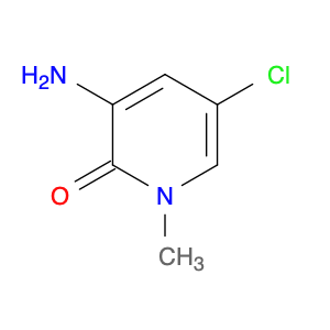 2(1H)-Pyridinone, 3-amino-5-chloro-1-methyl-