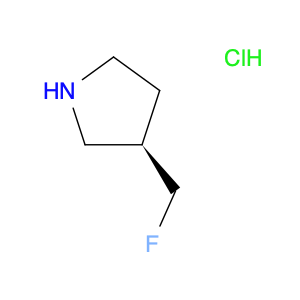 1443983-87-6 Pyrrolidine, 3-(fluoromethyl)-, hydrochloride (1:1), (3R)-