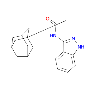 1444155-57-0 Tricyclo[3.3.1.13,​7]​decane-​1-​acetamide, N-​1H-​indazol-​3-​yl-