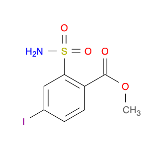 Benzoic acid, 2-(aminosulfonyl)-4-iodo-, methyl ester