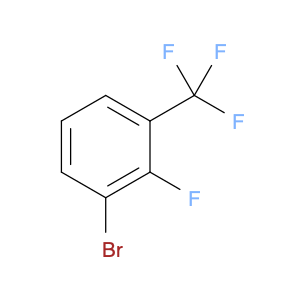 144584-67-8 Benzene, 1-bromo-2-fluoro-3-(trifluoromethyl)-