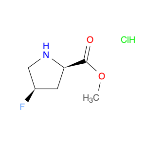 1445948-46-8 D-Proline, 4-fluoro-, methyl ester, hydrochloride (1:1), (4R)-