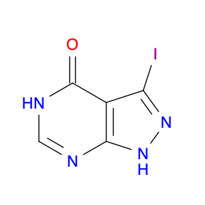 144750-83-4 4H-Pyrazolo[3,4-d]pyrimidin-4-one, 1,5-dihydro-3-iodo-