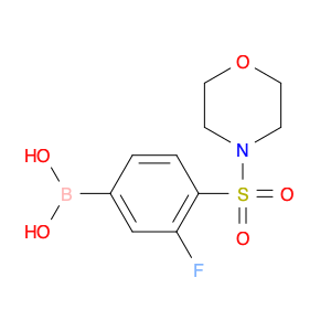 1447713-89-4 (3-fluoro-4-(Morpholinosulfonyl)phenyl)boronic acid