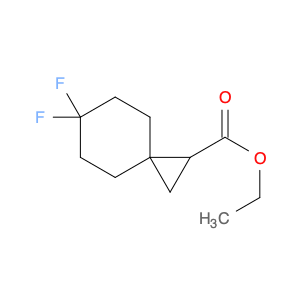 Spiro[2.5]octane-1-carboxylic acid, 6,6-difluoro-, ethyl ester