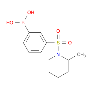 1449145-16-7 (3-((2-methylpiperidin-1-yl)sulfonyl)phenyl)boronic acid