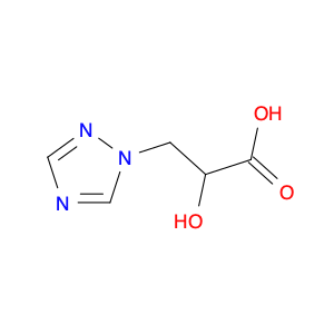 1H-1,2,4-Triazole-1-propanoic acid, α-hydroxy-