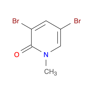 2(1H)-Pyridinone, 3,5-dibromo-1-methyl-