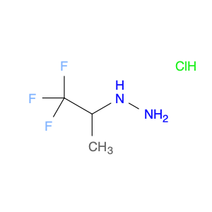 1453472-98-4 (1,1,1-trifluoropropan-2-yl)hydrazine hydrochloride