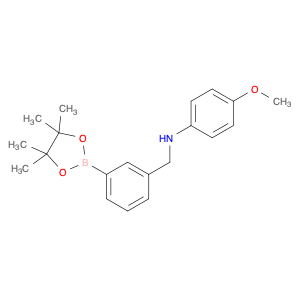 1454653-66-7 Benzenemethanamine, N-(4-methoxyphenyl)-3-(4,4,5,5-tetramethyl-1,3,2-dioxaborolan-2-yl)-