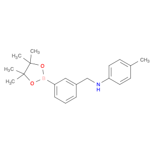 1454653-68-9 Benzenemethanamine, N-(4-methylphenyl)-3-(4,4,5,5-tetramethyl-1,3,2-dioxaborolan-2-yl)-