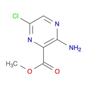 1458-03-3 2-Pyrazinecarboxylic acid, 3-amino-6-chloro-, methyl ester