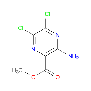 1458-18-0 2-Pyrazinecarboxylic acid, 3-amino-5,6-dichloro-, methyl ester