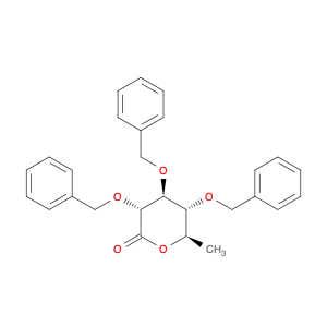 D-Gluconic acid, 6-deoxy-2,3,4-tris-O-(phenylmethyl)-, δ-lactone