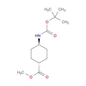 146307-51-9 Cyclohexanecarboxylic acid, 4-[[(1,1-dimethylethoxy)carbonyl]amino]-, methyl ester, trans-