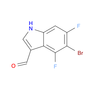 1467059-98-8 5-bromo-4,6-difluoro-1H-indole-3-carbaldehyde