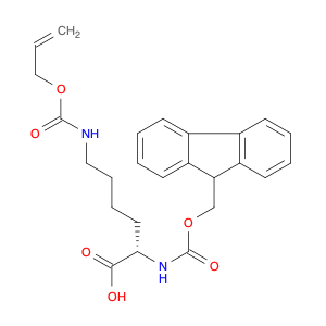 146982-27-6 N2-[(9H-Fluoren-9-ylmethoxy)carbonyl]-N6-[(2-propen-1-yloxy)carbonyl]-L-lysine