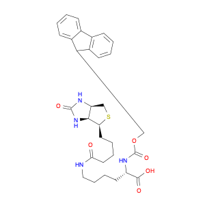 146987-10-2 Nalpha-[(9H-Fluoren-9-ylmethoxy)carbonyl]-Nepsilon-biotinyl-L-lysine