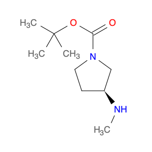 1-Pyrrolidinecarboxylic acid, 3-(methylamino)-, 1,1-dimethylethyl ester, (3S)-