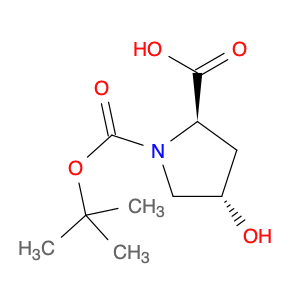 (2R,4S)-1-(tert-Butoxycarbonyl)-4-hydroxypyrrolidine-2-carboxylic acid