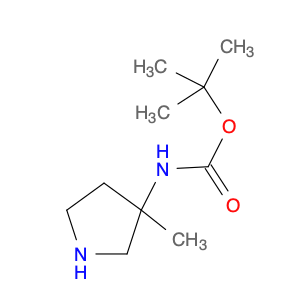 147459-52-7 3-(Boc-aMino)-3-Methylpyrrolidine