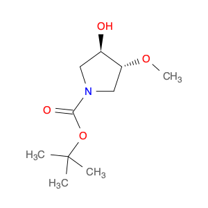 148214-86-2 1-Pyrrolidinecarboxylic acid, 3-hydroxy-4-methoxy-, 1,1-dimethylethyl ester, (3R,4R)-rel-