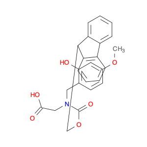 Glycine, N-[(9H-fluoren-9-ylmethoxy)carbonyl]-N-[(2-hydroxy-4-methoxyphenyl)methyl]-